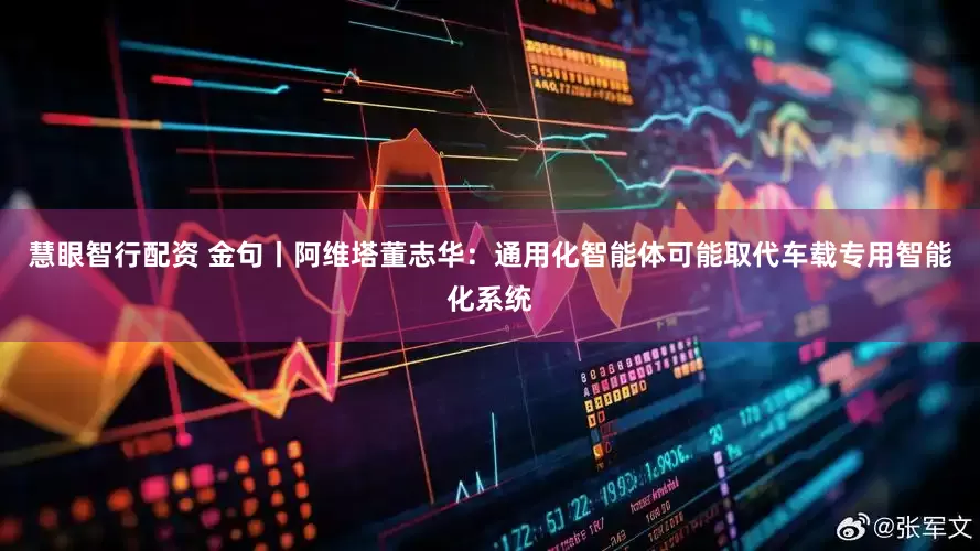 慧眼智行配资 金句丨阿维塔董志华：通用化智能体可能取代车载专用智能化系统