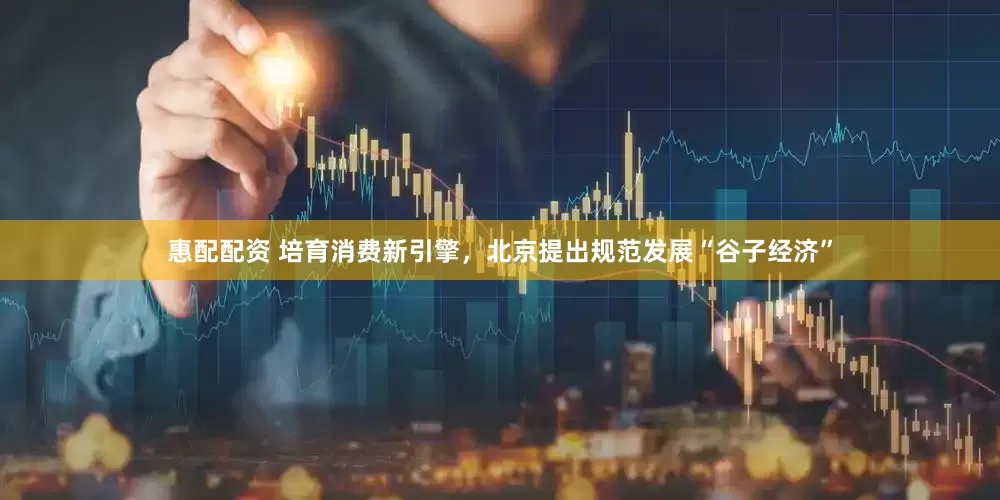 惠配配资 培育消费新引擎，北京提出规范发展“谷子经济”